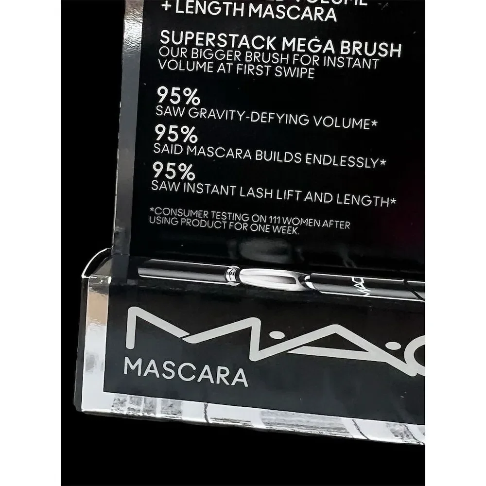 MAC Stack Mascara Travel Size Volumizing Infinite Build